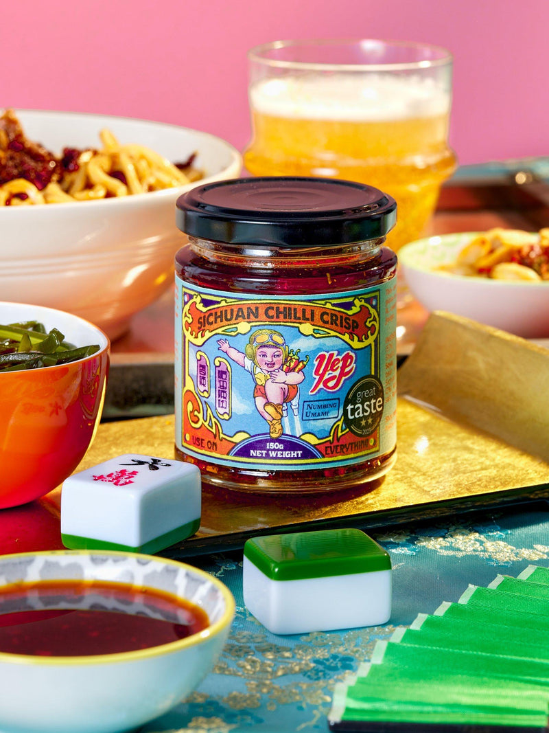 Yep Kitchen Sichuan Chilli Crisp 160g - British product