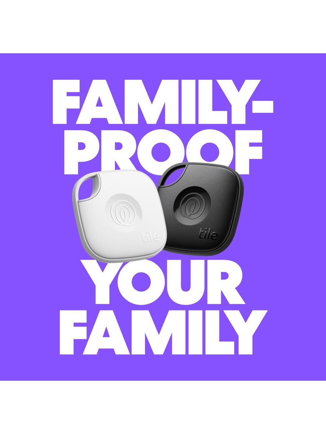 Life360 Bluetooth tracker pack of 4 black, imported from the UK