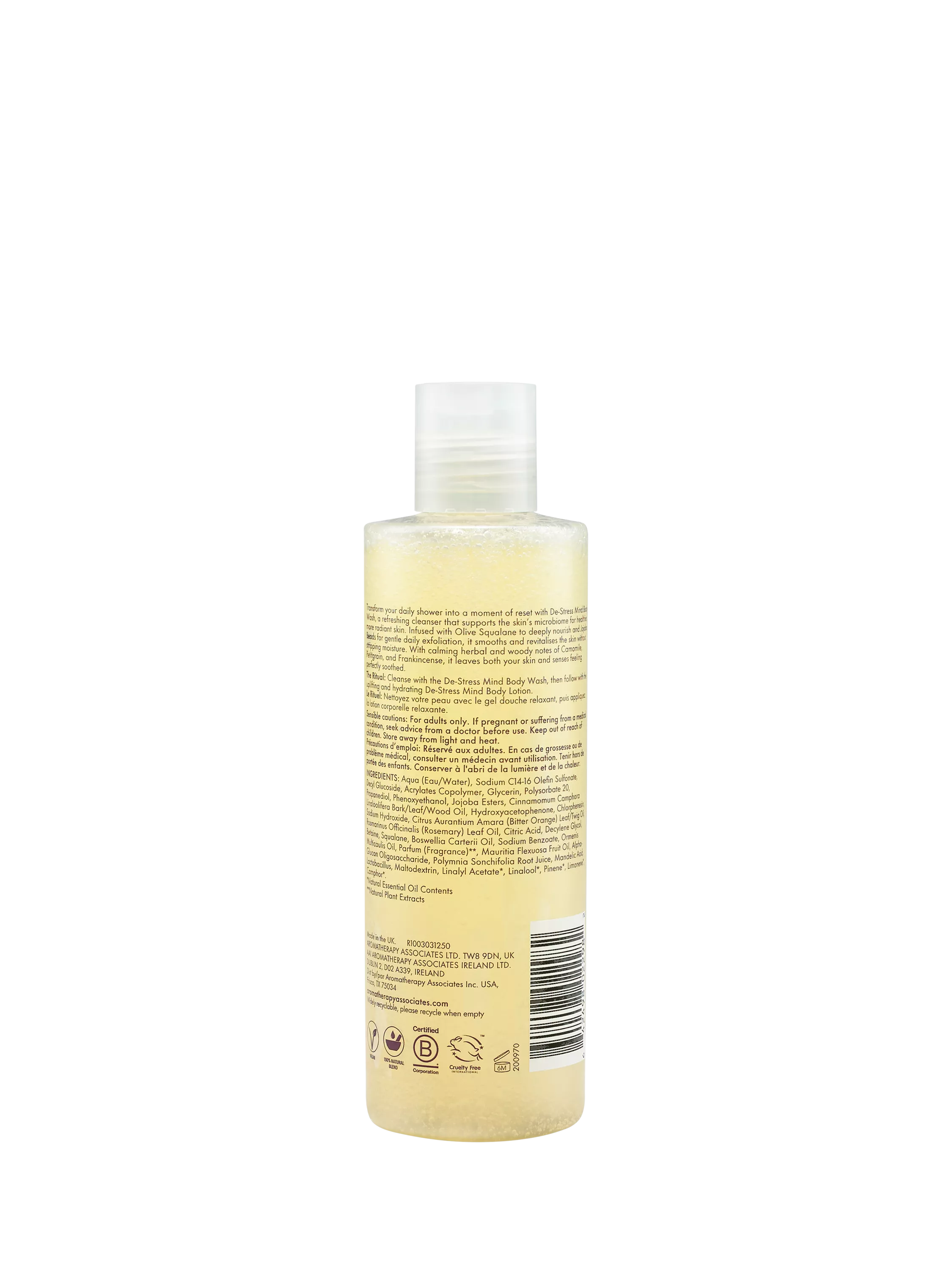 Aromatherapy Associates De-Stress Body Wash 250ml, UK version