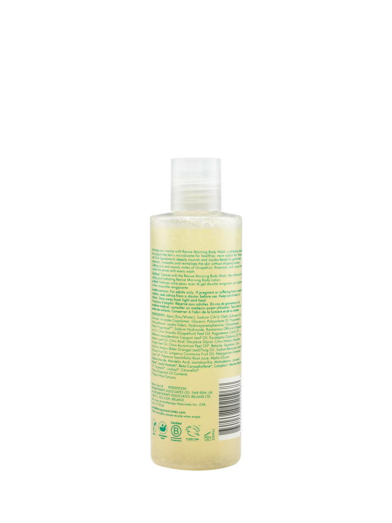 Aromatherapy Associates Revive Morning body wash 250ml, imported from the UK