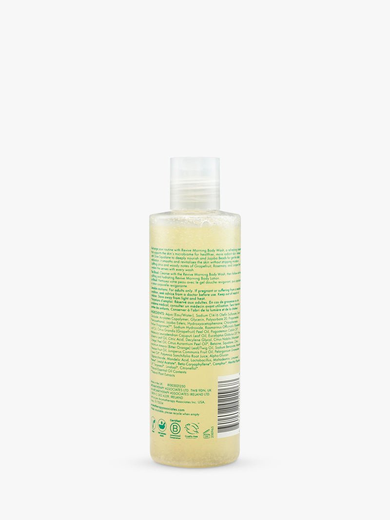 Aromatherapy Associates Revive Morning body wash 250ml, imported from the UK