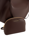 CHARLES & KEITH Calla XL magnetic closure tote bag, UK version