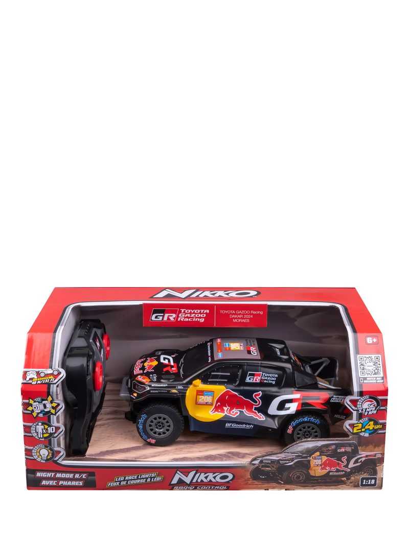 Nikko Dakar Night Mode RC car (British brand)