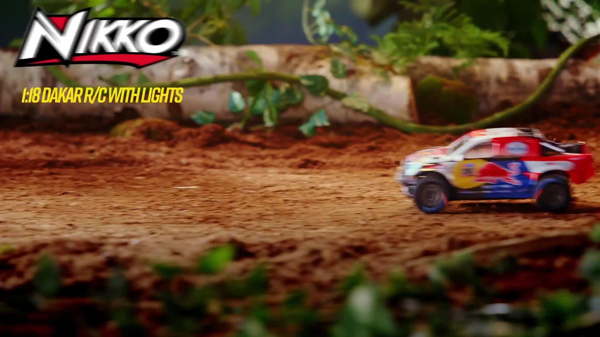 Nikko Dakar Night Mode RC car (British brand)
