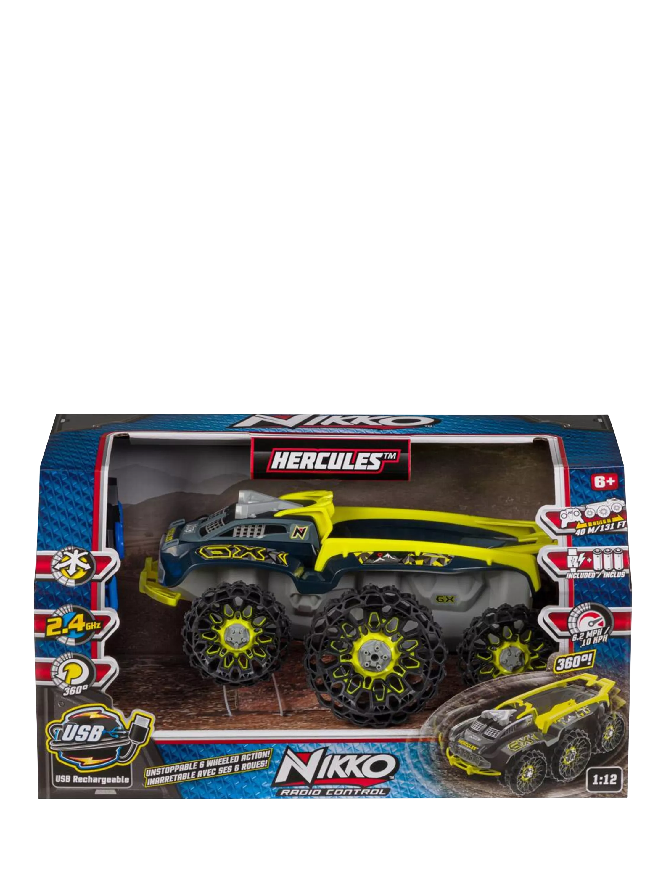 Nikko Hercules RC stunt truck (British brand)