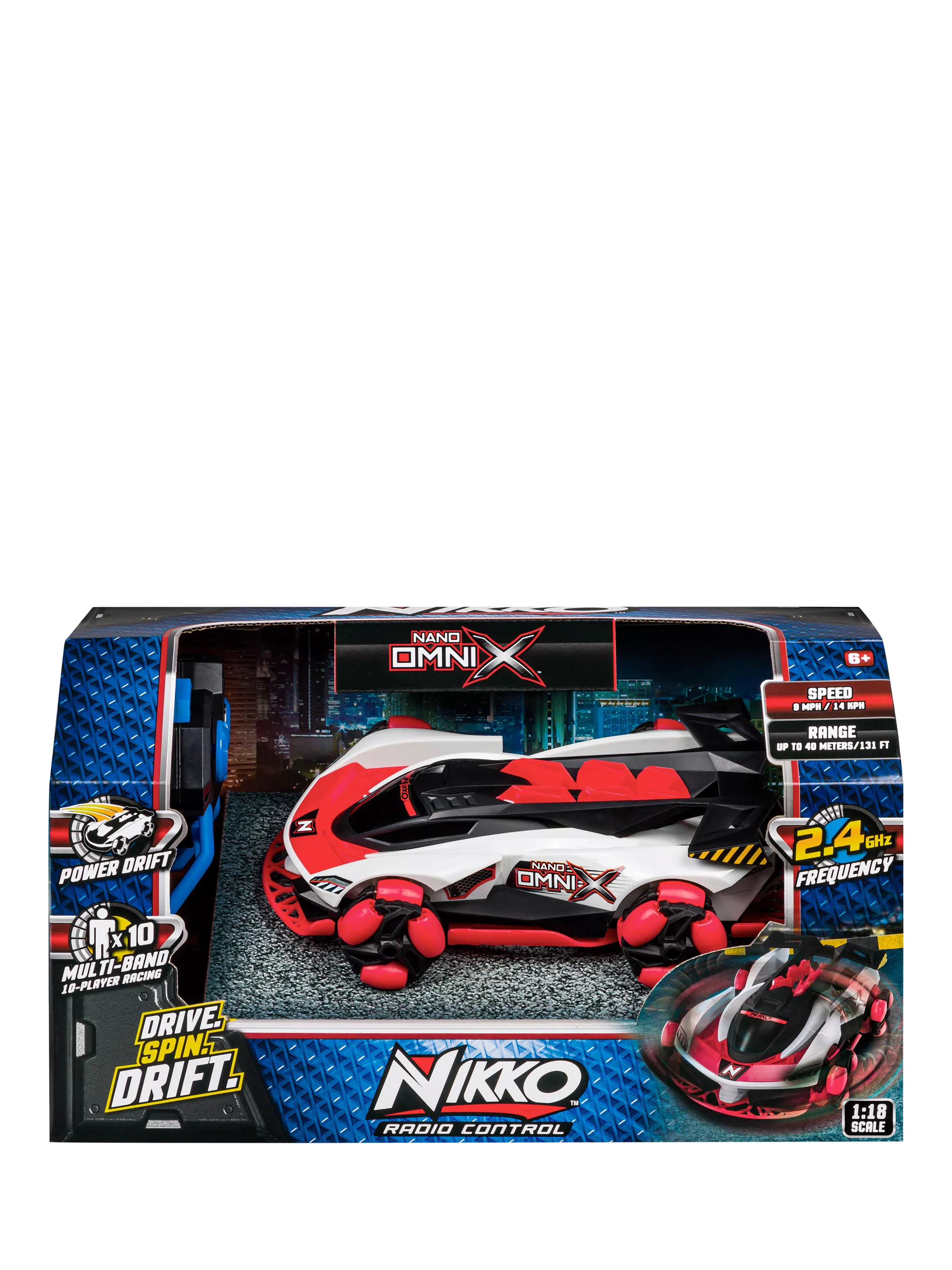 Nikko Nano Omni X remote control car (British brand)