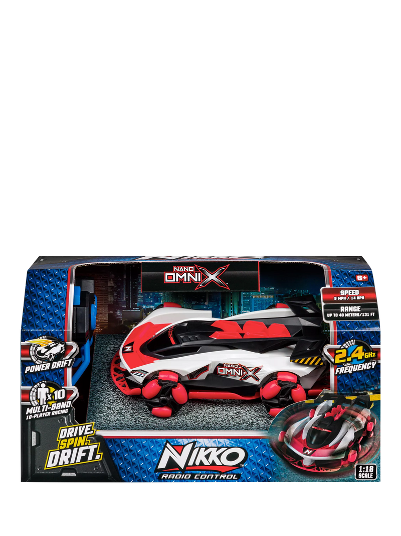Nikko Nano Omni X remote control car (British brand)