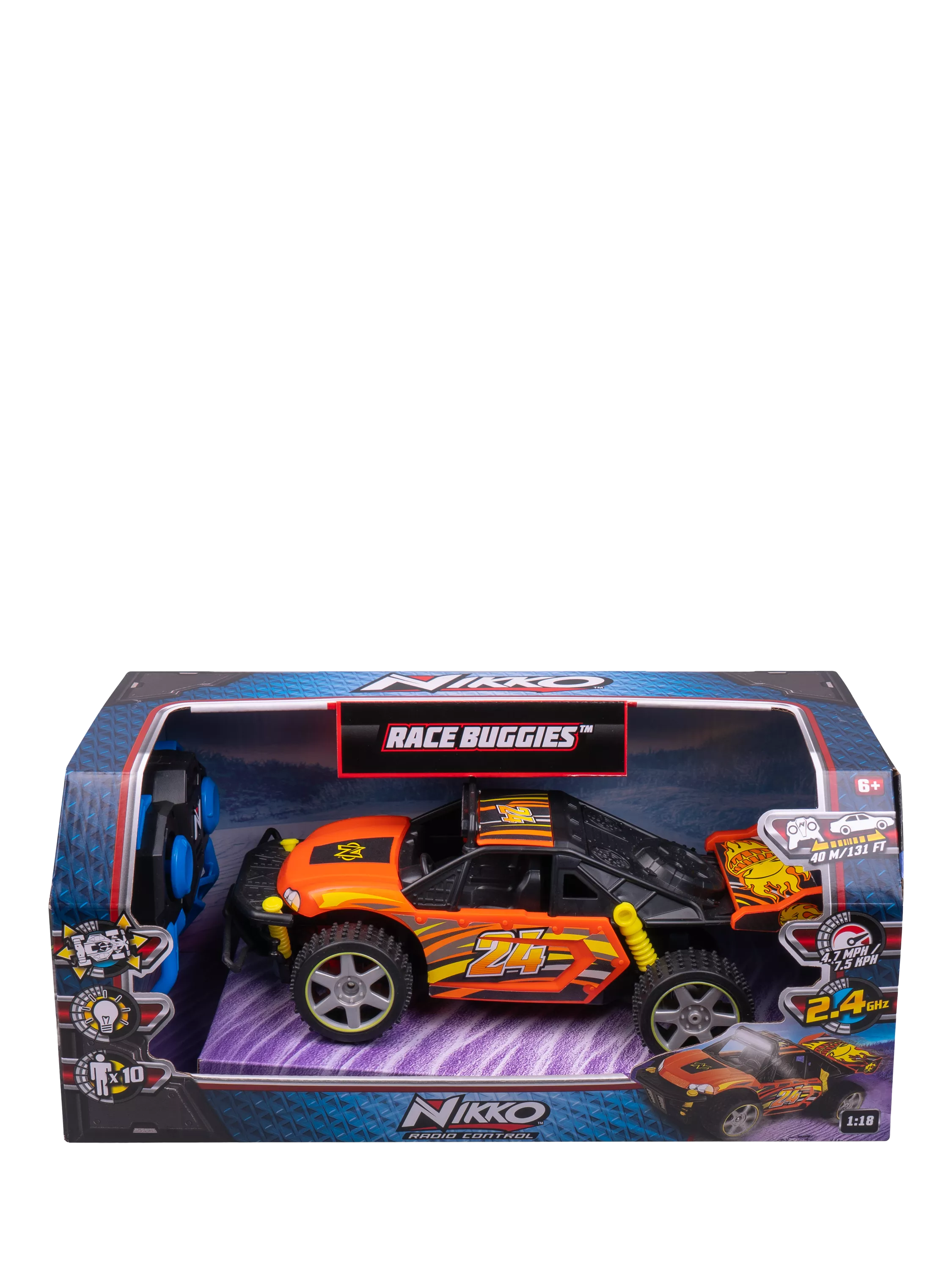 Nikko Race Buggies remote control car (British brand)