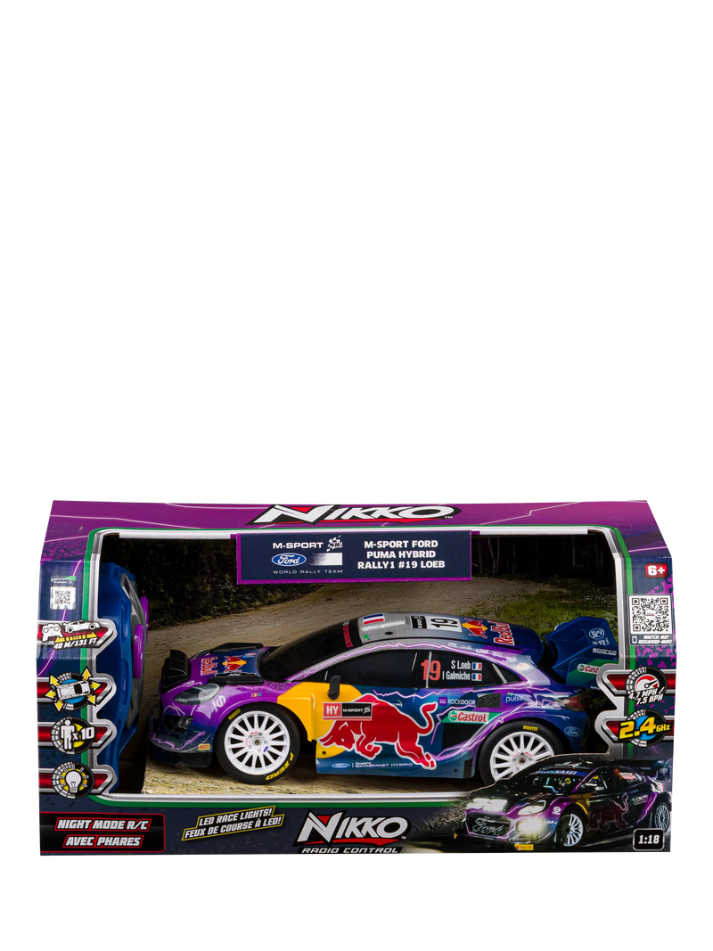 Nikko Rally Night Mode remote control car, imported from the UK