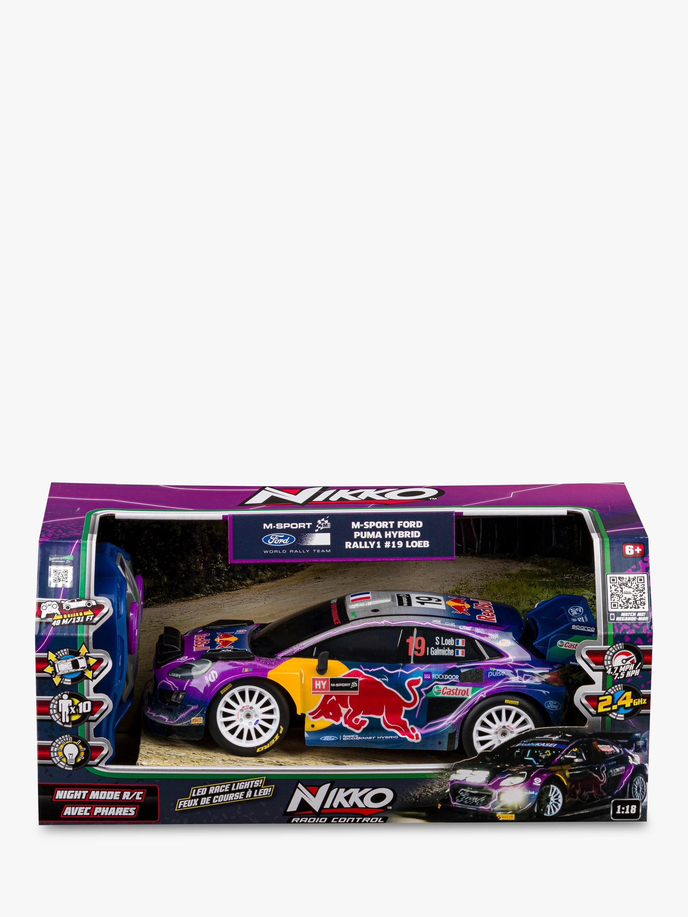 Nikko Rally Night Mode remote control car, imported from the UK