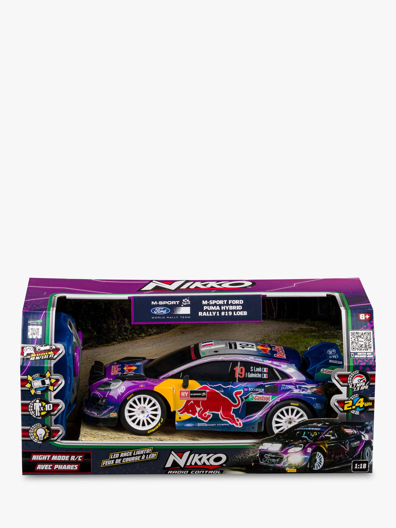 Nikko Rally Night Mode remote control car, imported from the UK