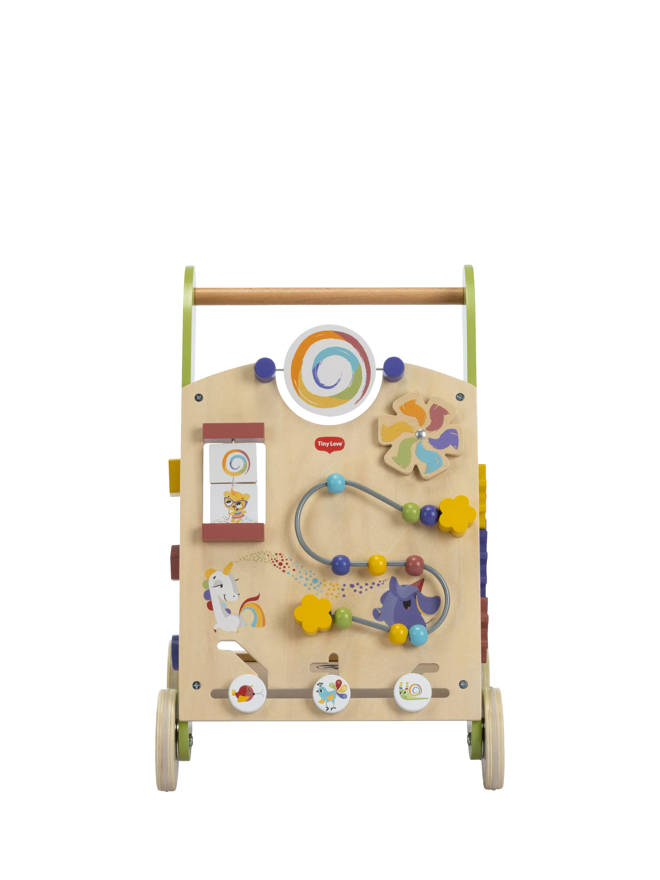 Tiny Love wooden activity walk behind - British product