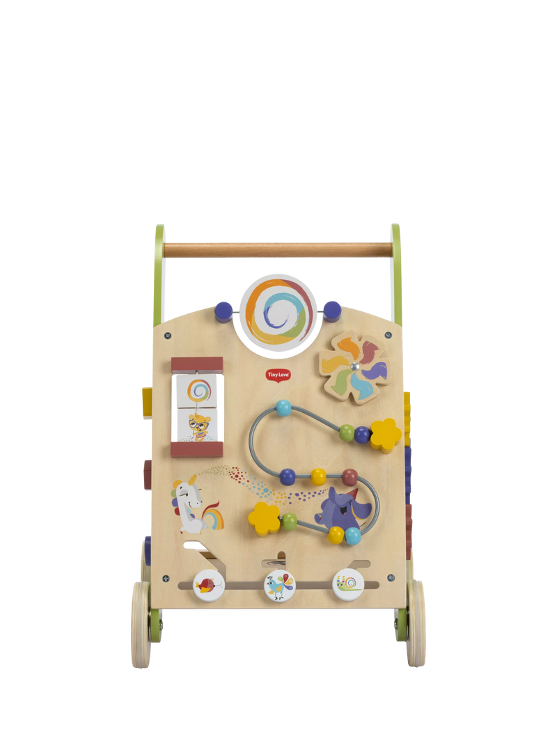 Tiny Love wooden activity walk behind - British product