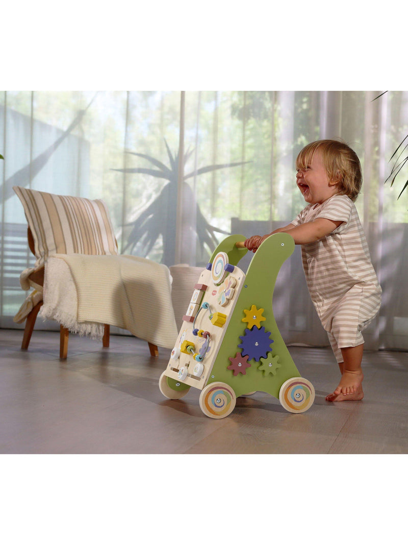 Tiny Love wooden activity walk behind - British product