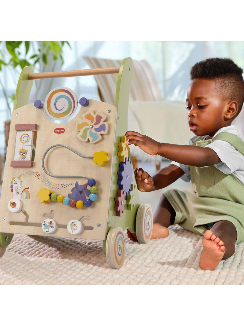 Tiny Love wooden activity walk behind - British product