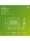 Philips outdoor flood light 50W LED black (British brand)