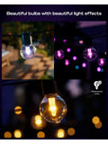 Philips Hue Festavia outdoor globe string lights 21m - British product