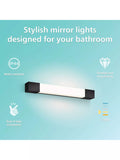 Philips bathroom mirror light black 5W LED - British product