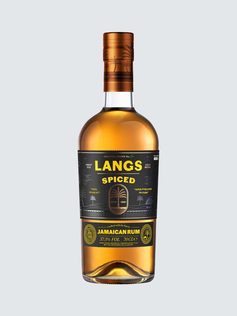 Langs Rum Spiced Jamaican Rum 70Cl