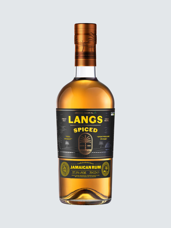 Langs Rum Spiced Jamaican Rum 70Cl