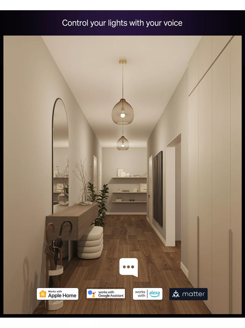 Philips Hue White & Colour Ambiance Essential E27 8W smart bulb, UK version
