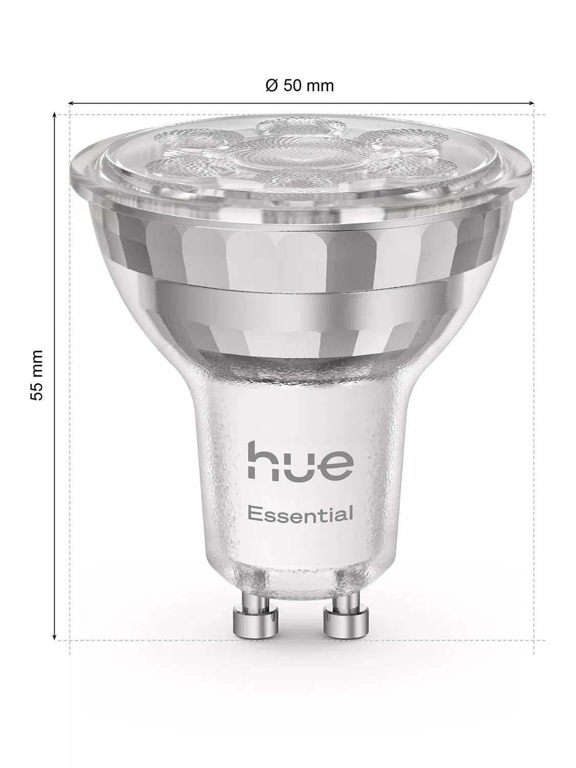 Philips Hue White & Colour Ambiance GU10 LED smart bulb 4.7W - British brand