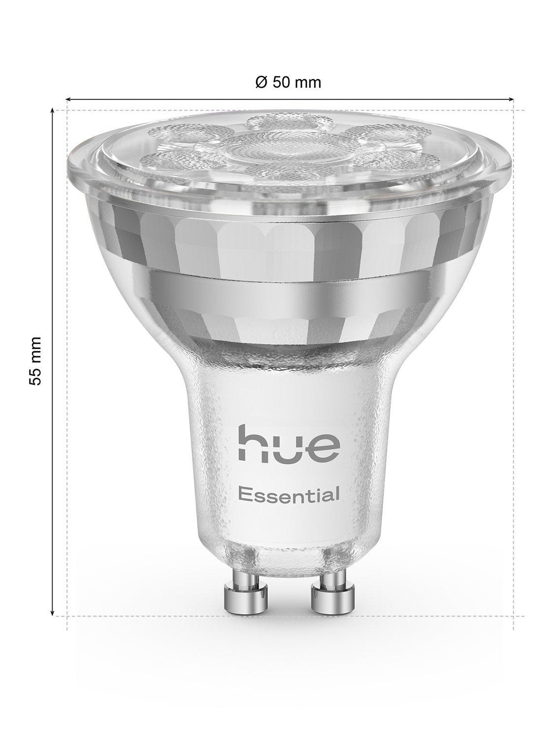 Philips Hue White & Colour Ambiance GU10 smart bulb pack of 3 - British product