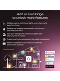Philips Hue White and Colour Ambiance 1100 smart bulb E27, UK version