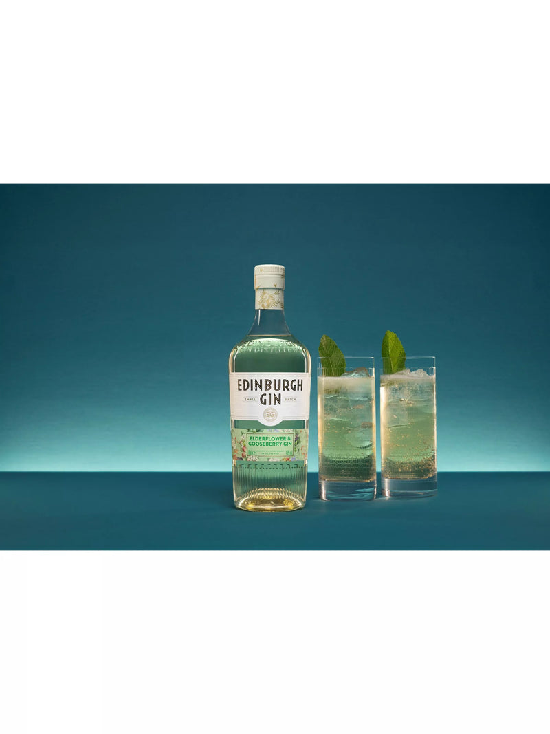 Edinburgh Gin Elderflower Gooseberry gin 70cl, imported from the UK