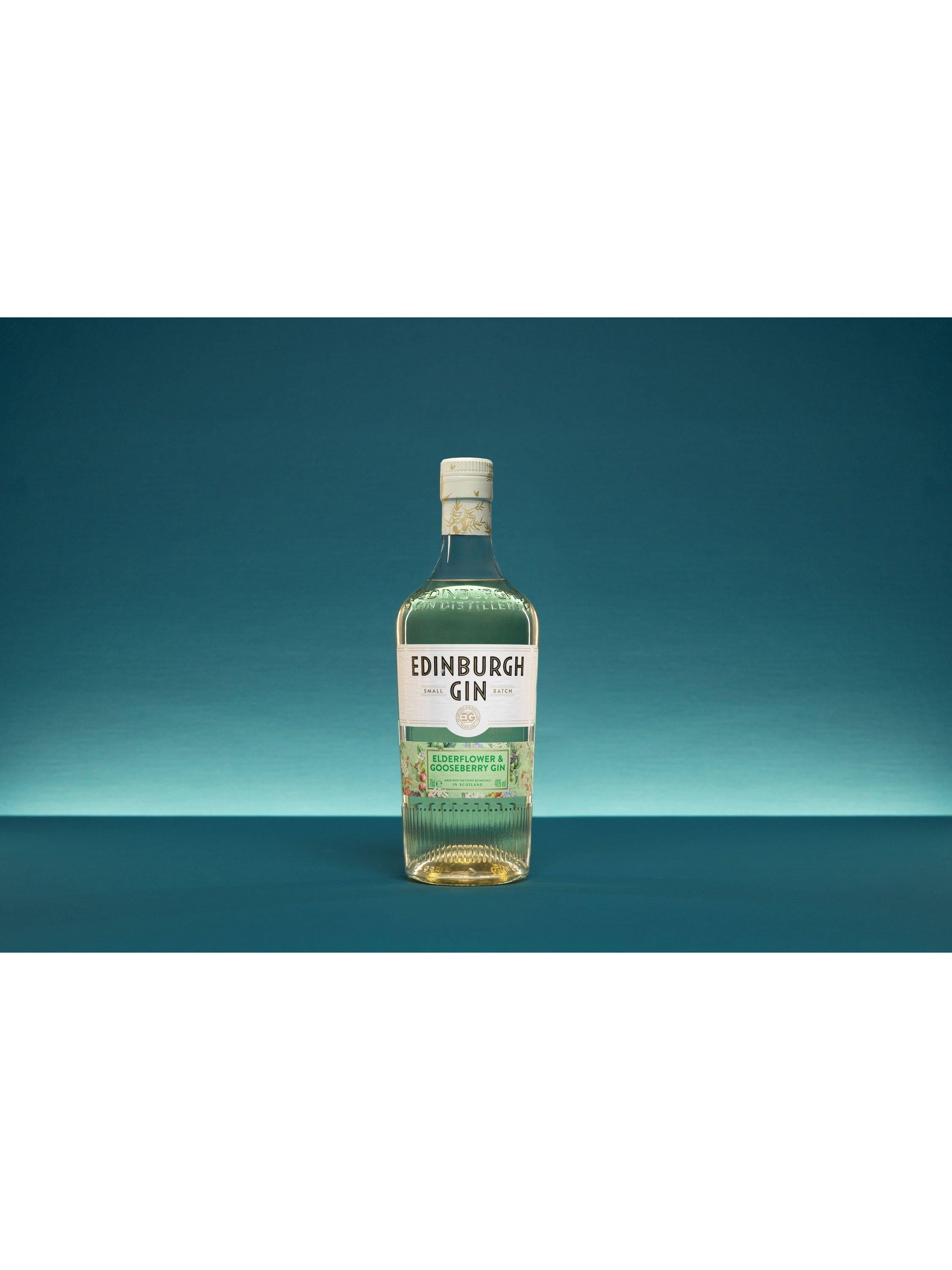Edinburgh Gin Elderflower Gooseberry gin 70cl, imported from the UK