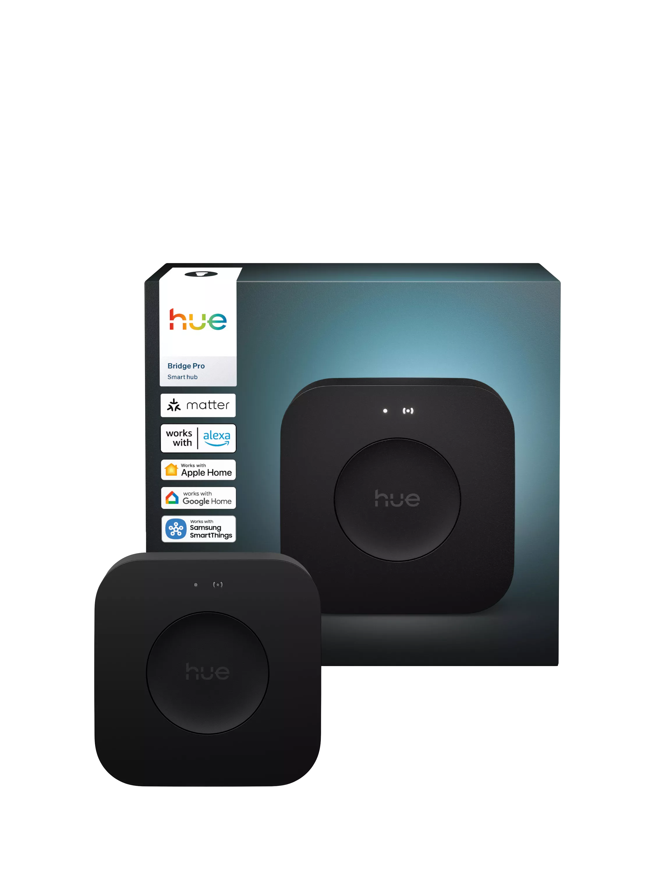 Philips Hue Bridge Pro smart hub black (British brand)