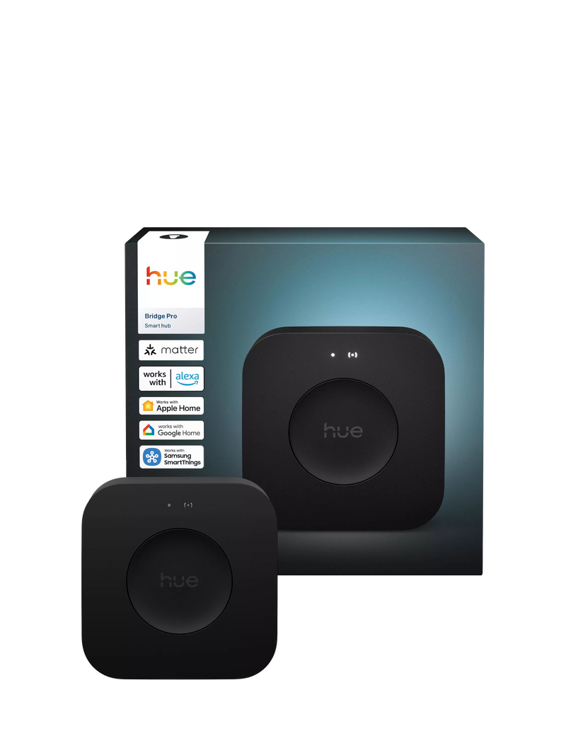 Philips Hue Bridge Pro smart hub black (British brand)