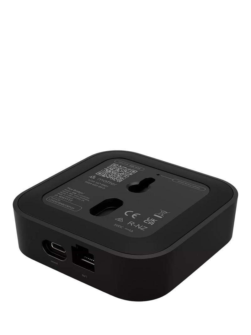 Philips Hue Bridge Pro smart hub black (British brand)