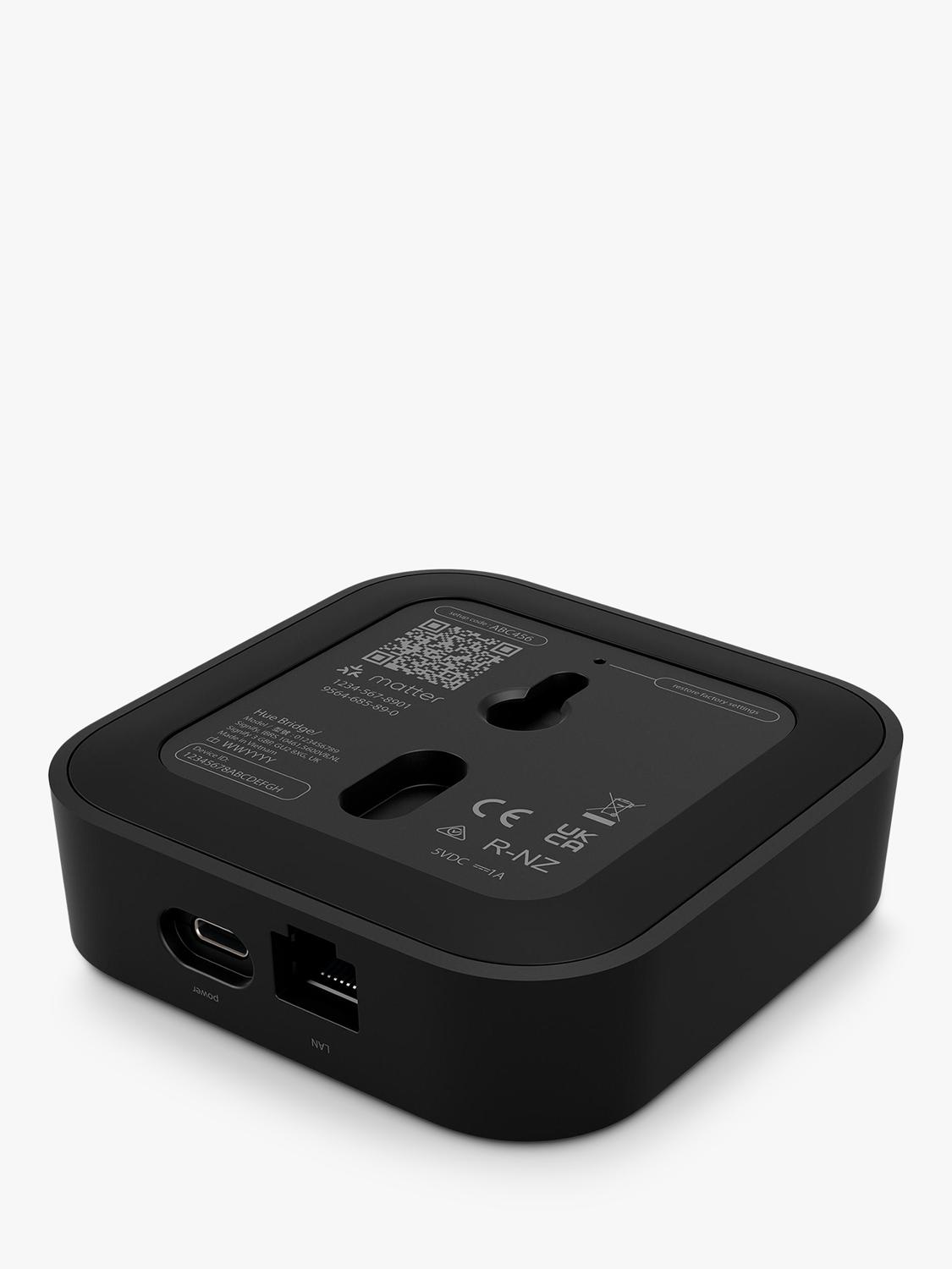 Philips Hue Bridge Pro smart hub black (British brand)