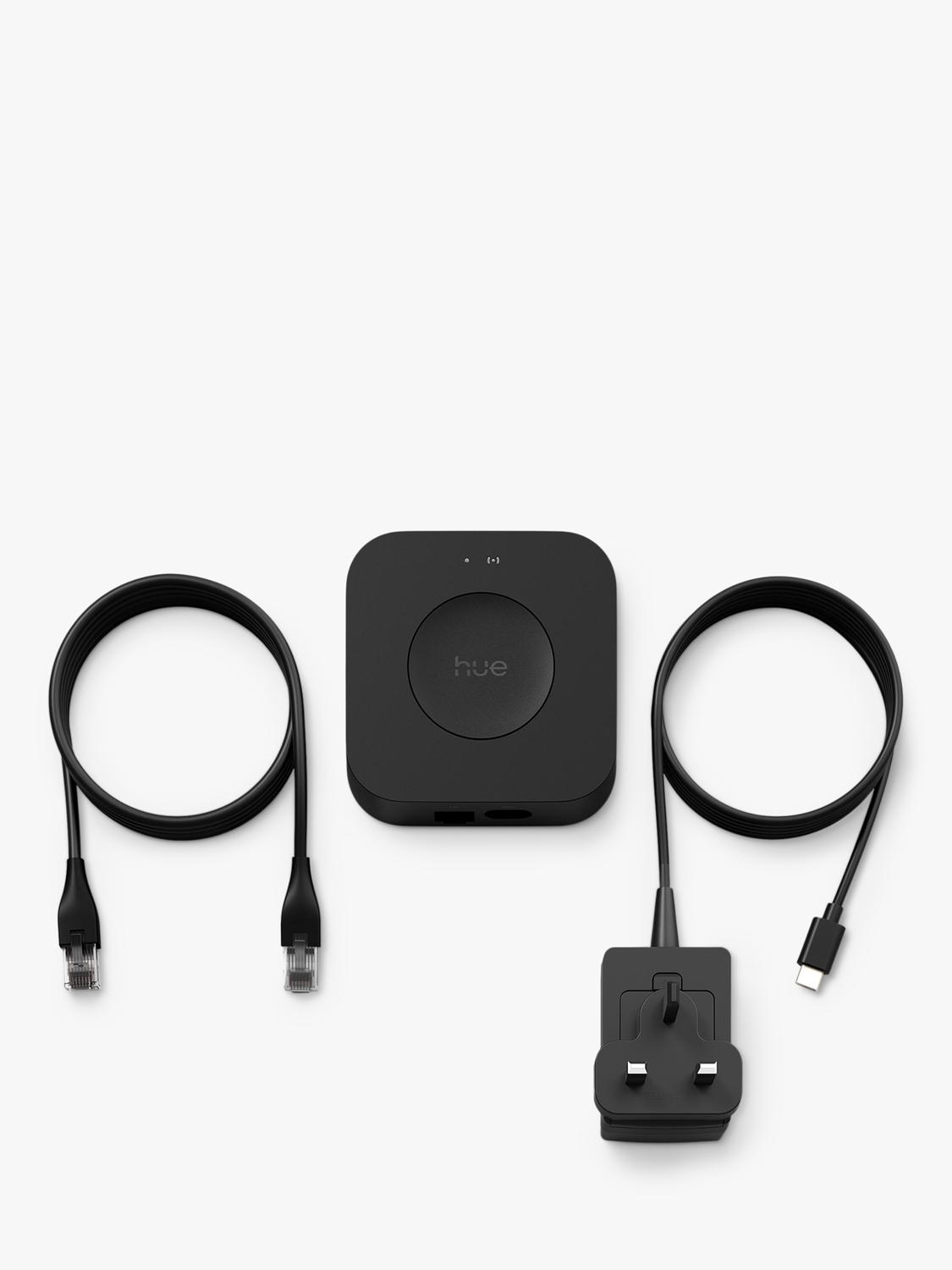 Philips Hue Bridge Pro smart hub black (British brand)
