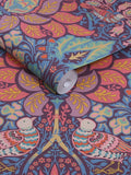 William Morris dove and rose patterned wallpaper (British brand)