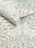 William Morris Garden pattern wallpaper with foliage and flowers (British brand)