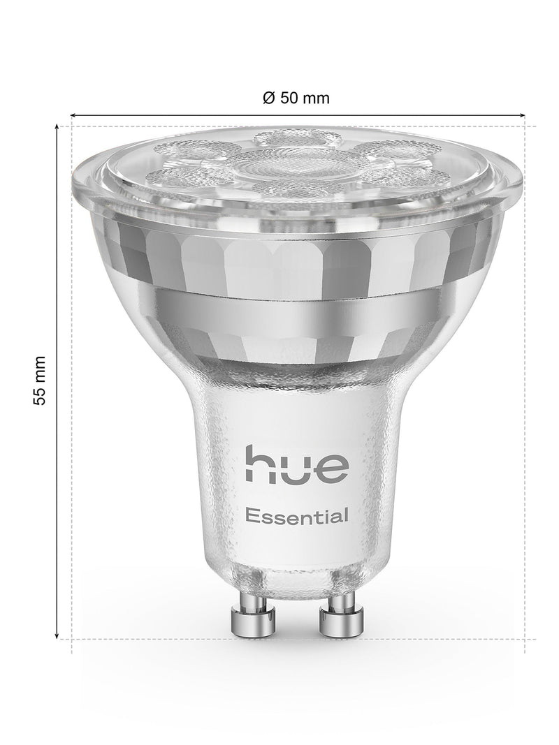 Philips Hue starter kit GU10 bulbs bridge, imported from the UK