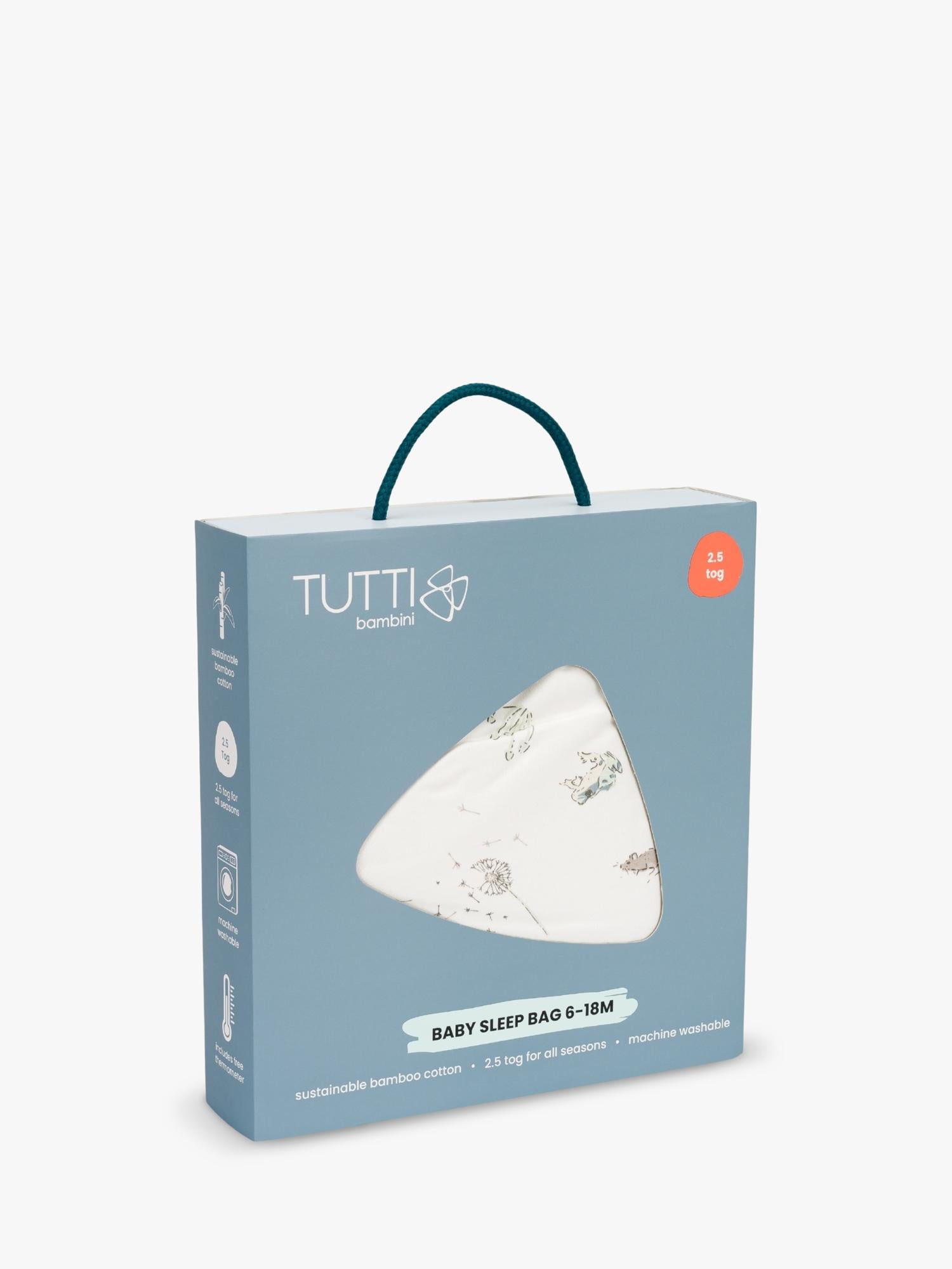 Tutti Bambini Cocoon baby sleeping bag 2.5 Tog, imported from the UK
