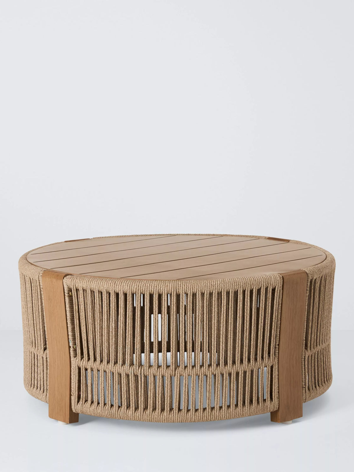 John Lewis Cord round garden coffee table 80cm - British product