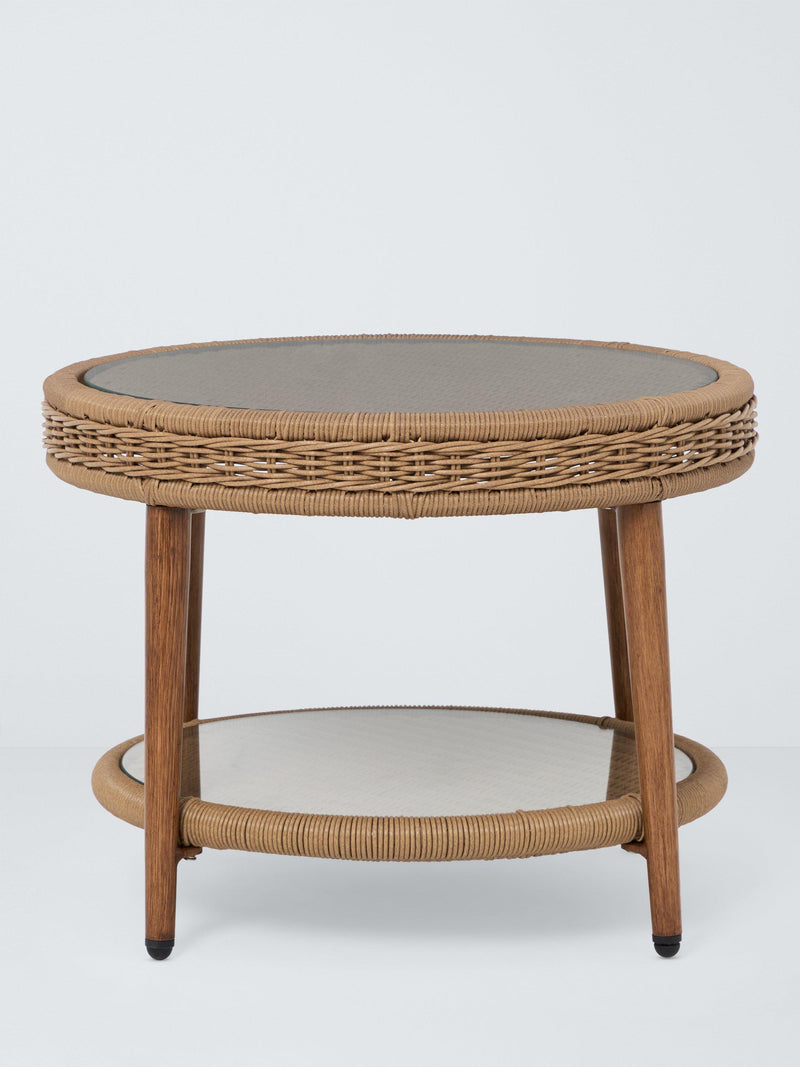 John Lewis Felix woven garden coffee table 61cm, UK version