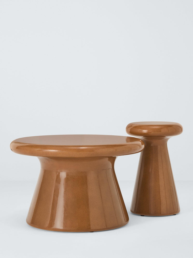 John Lewis Glaze garden side table 30cm - British product