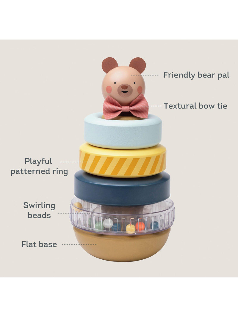 Taf Toys Stack-a-Bear stacking toy with colourful rings (British brand)