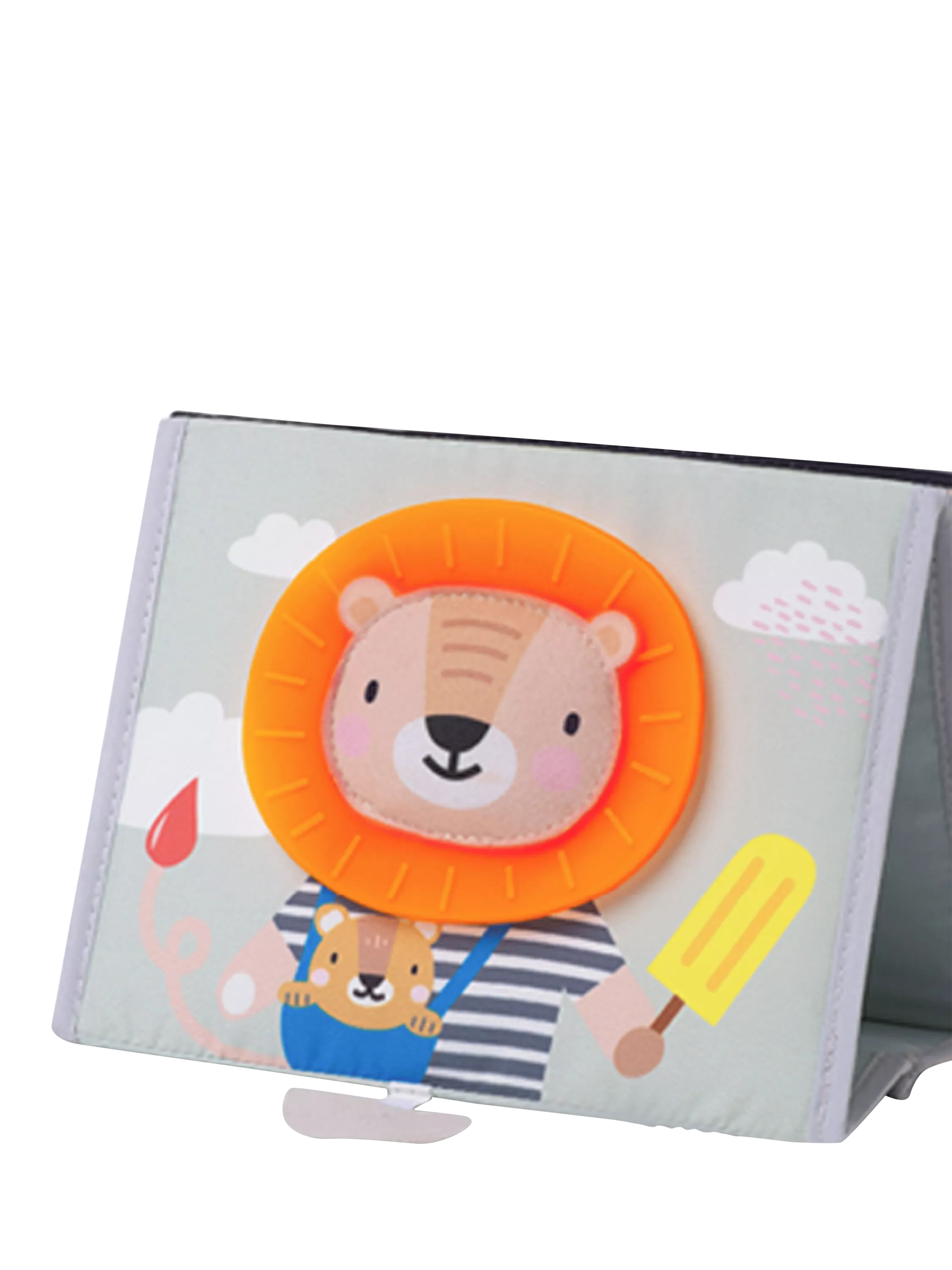 Taf Toys Savannah tummy time book, imported from the UK