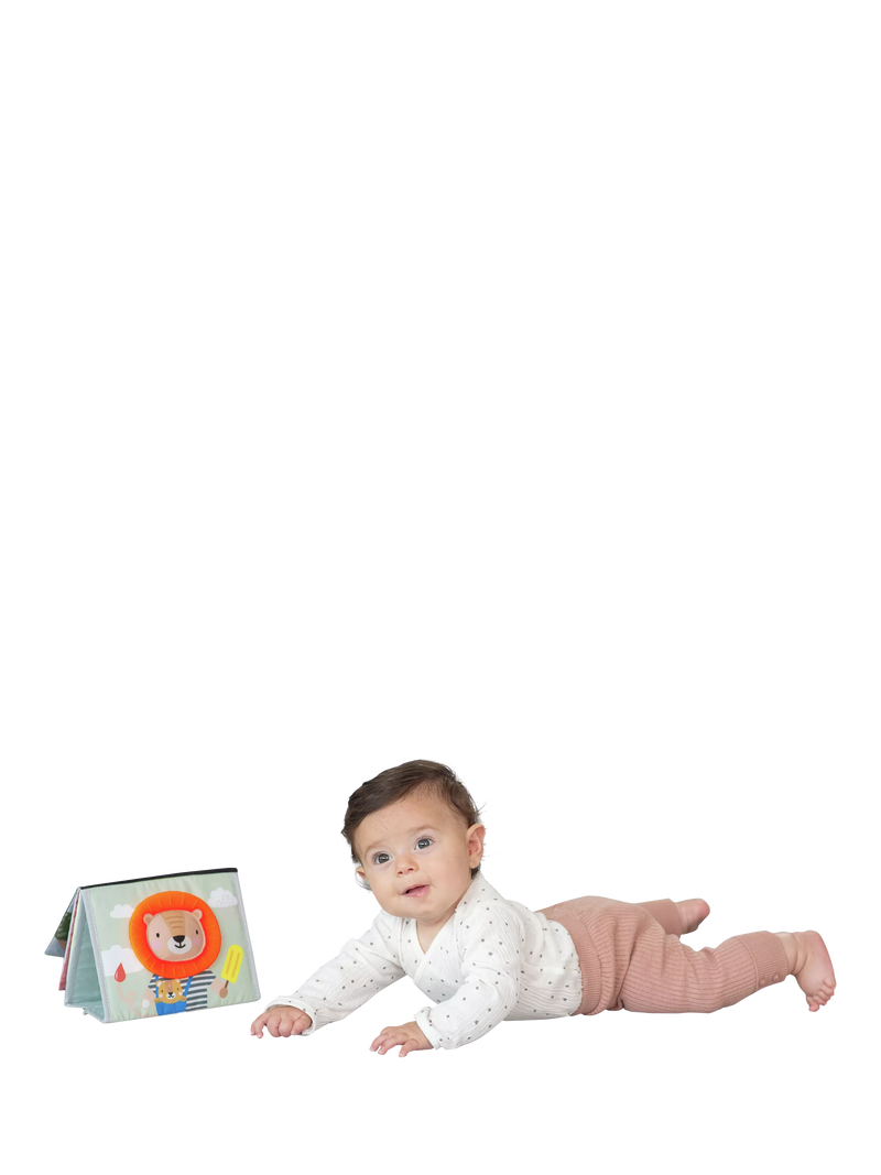 Taf Toys Savannah tummy time book, imported from the UK
