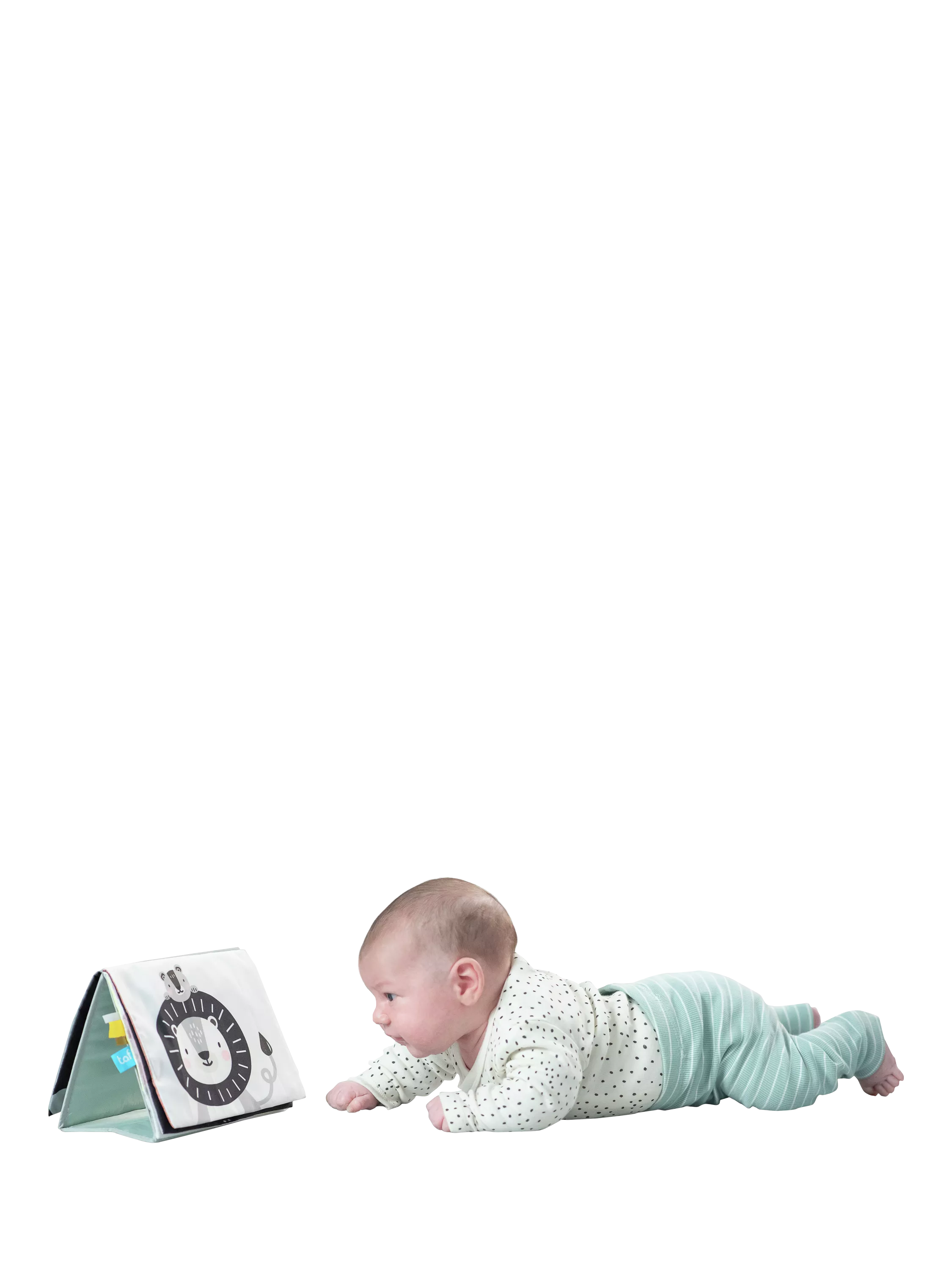 Taf Toys Savannah tummy time book, imported from the UK