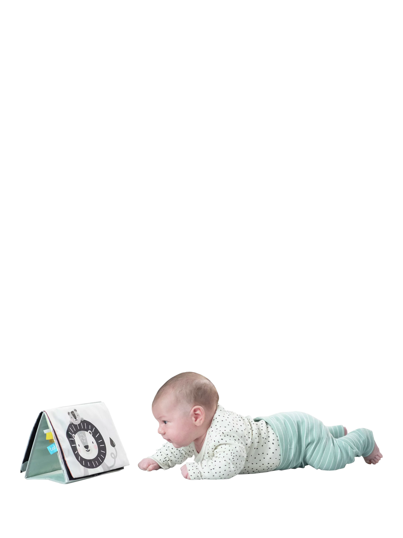 Taf Toys Savannah tummy time book, imported from the UK
