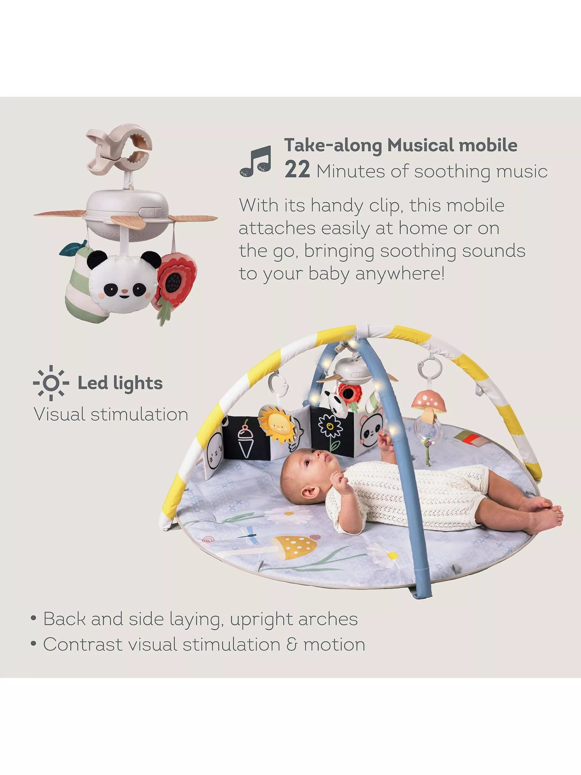 Taf Toys Fantasy Bloom baby play mat (British brand)