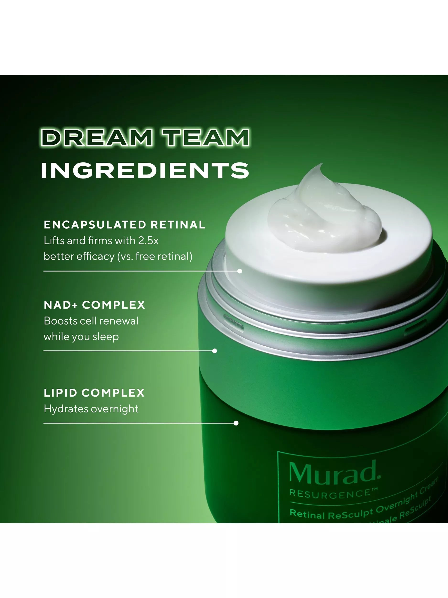 Murad Retinal ReSculpt overnight cream 50ml (British brand)