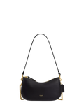 Coach Waverly Leather Shoulder Bag, Black